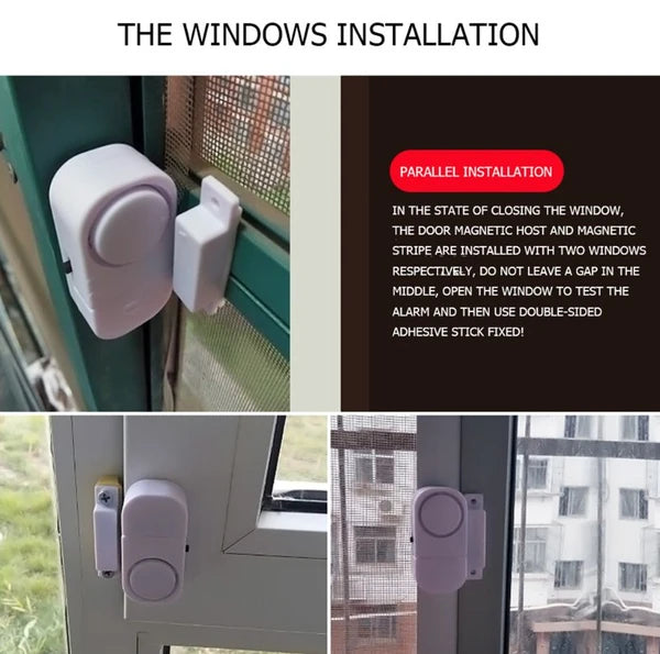 6 Pack Wireless Window Door Security Alarm Magnetic Sensor System - product view 5