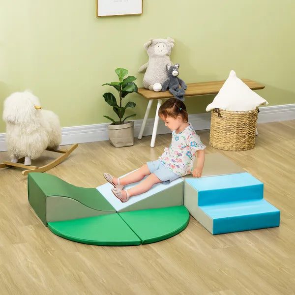 6-Pieces Foam Climbing Blocks for Toddlers 1-3 Years, Soft Play Set for Climb and Crawl, Contemporary - product image 10