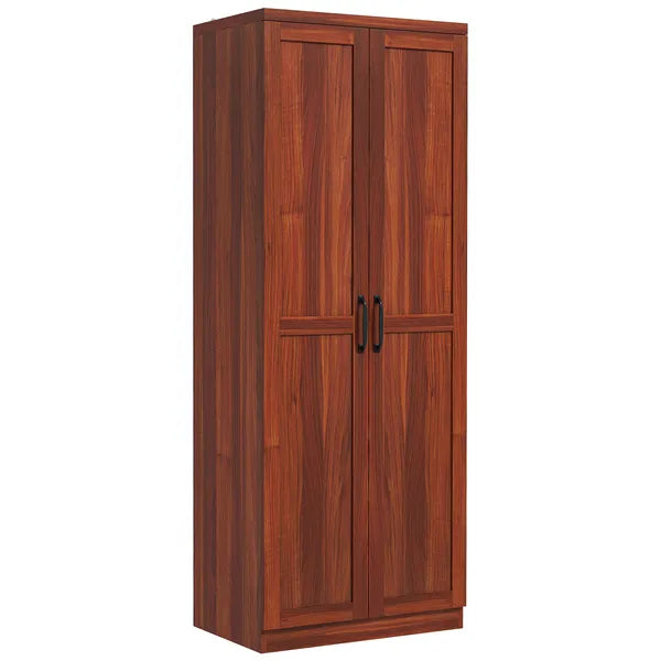 HOMCOM 63 Inch Kitchen Pantry Storage Cabinet with Doors and Shelves, Tall Kitchen Cabinet with 2 Doors and 5-tier Shelving - product image 1