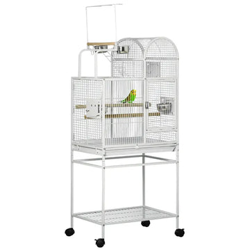 64 Inch Bird Cage for Medium Small Parrots Cockatiel Cages Budgies Lovebirds Parrotlets with Rolling Stand - product image 1