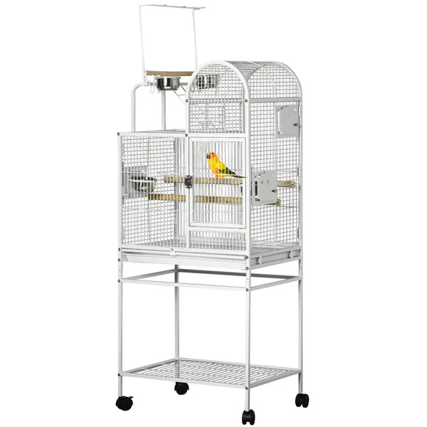 64 Inch Bird Cage for Medium Small Parrots Cockatiel Cages Budgies Lovebirds Parrotlets with Rolling Stand - product image 11