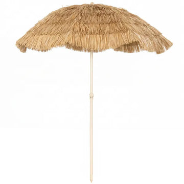Outsunny 6 Ft Tiki Umbrella, Outdoor Hawaiian Style Patio Umbrella with 8 Ribs, Carry Bag, Outdoor Tiki Bar, Tropical Palapa - product image 1
