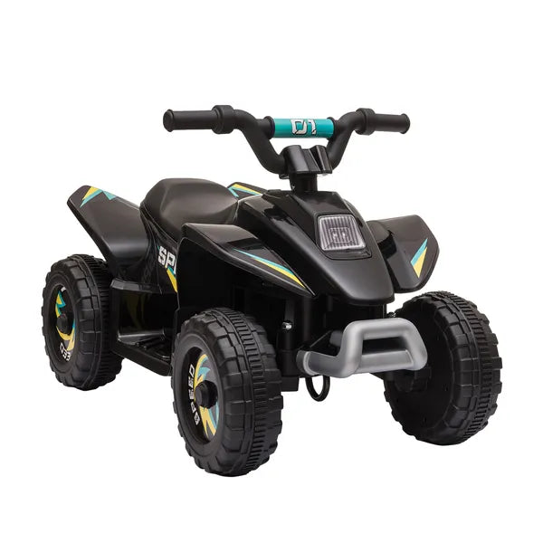 6V Kids ATV Ride-On 4-Wheeler Electric Quad Battery Powered Vehicle with Forward Reverse Switch Black - product image 1