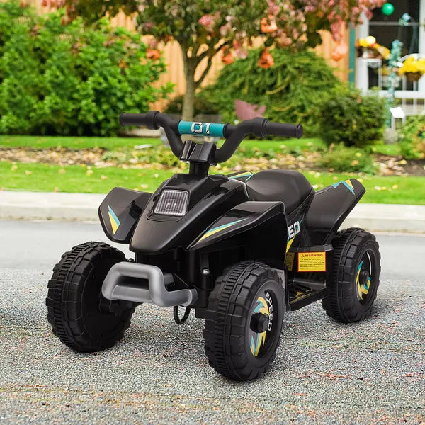 6V Kids ATV Ride-On 4-Wheeler Electric Quad Battery Powered Vehicle with Forward Reverse Switch Black - product image 10