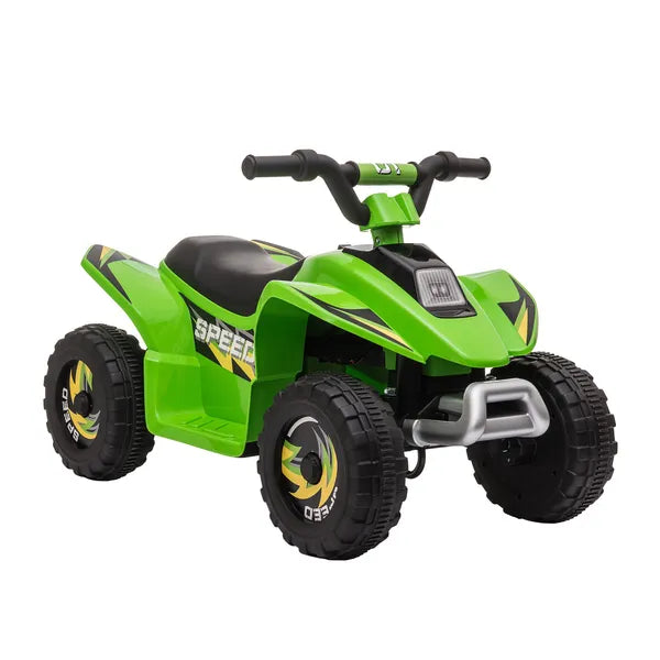Aosom 6V Kids ATV Ride-On Electric Quad Battery Powered Vehicle with Forward Reverse Switch for Toddlers Green - product image 10