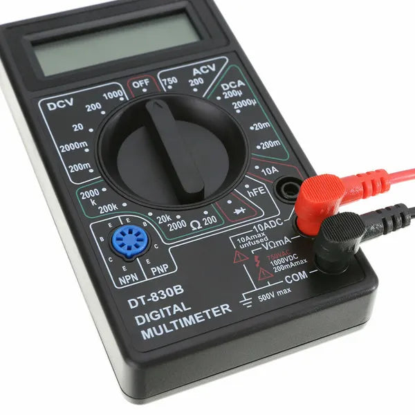 7 Function Digital Multimeter for AC DC Voltage Current and Resistance - product view 3