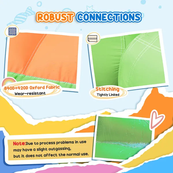7 in 1 Inflatable Water Slide Bounce House with 750W Air Blower - product image 5