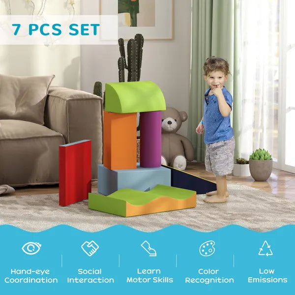7 Piece Soft Climb and Crawl Activity Play Set for Toddlers - product image 4
