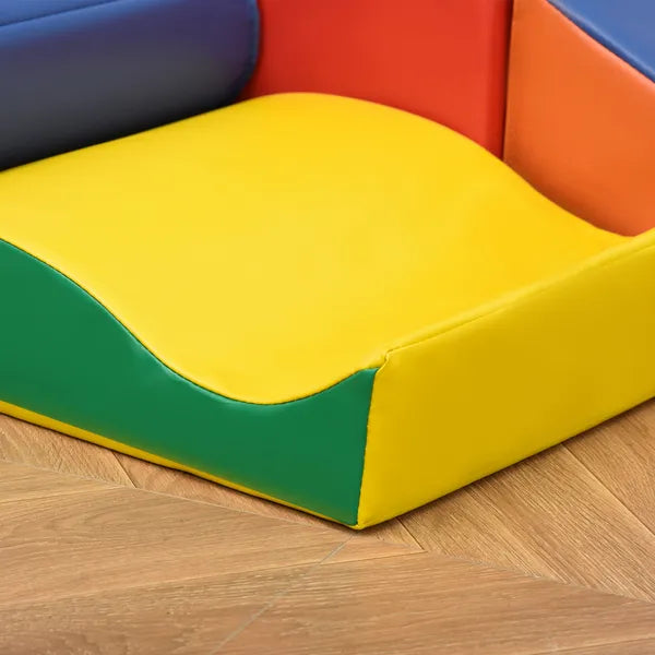 7 Piece Kids Soft Play Blocks, Foam Climb and Crawl Gym Toy, Building and Stacking Blocks - product image 8