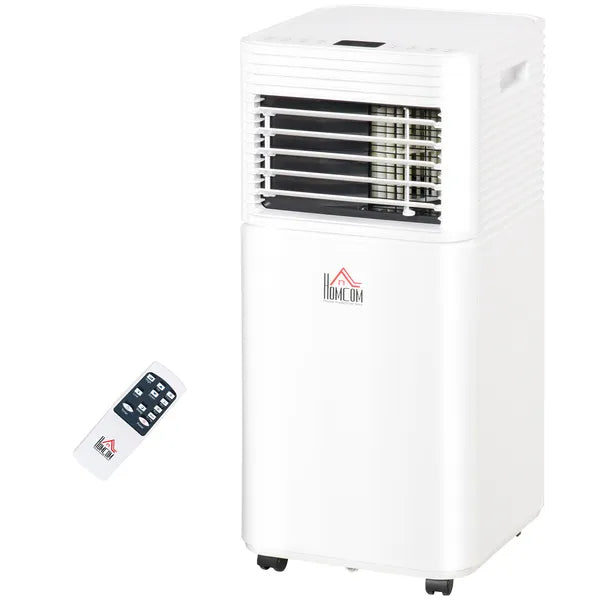 HOMCOM 8000 BTU Mobile Air Conditioner for Cooling and Dehumidifying, Remote Control, 24H Timer, LED Display, White - product image 11