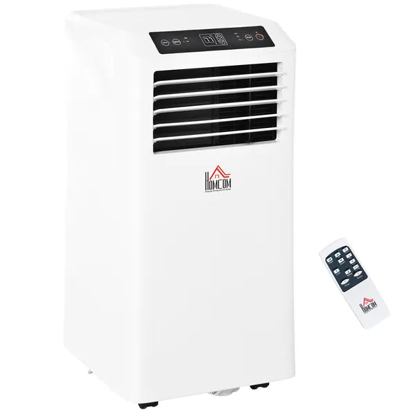 HOMCOM 8000 BTU Portable Air Conditioner, Built-in Cool, Dehumidifier, Fan Modes, with Remote Controller, LED Display, White - product image 11