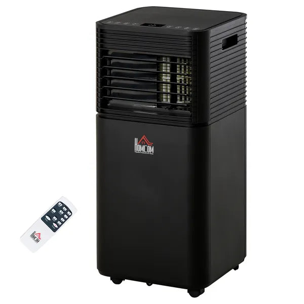 HOMCOM 8000BTU Compact Portable Air Conditioner, Efficient Cooling, Dehumidifier, Fan, with Remote, 24H Timer, Black - product image 11