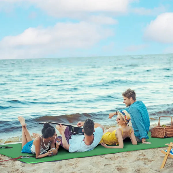 9' x 6' Lily Pad Water Mat for 2 Adults, Floating Water Pad for Lake, Pool, Ocean, Beach, and Boating, Green - product image 8