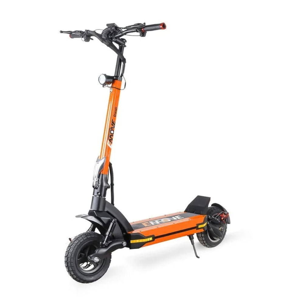 EMOVE Cruiser V2 – 52V and 60V Quad Suspension 62-Mile Long-Range Scooters