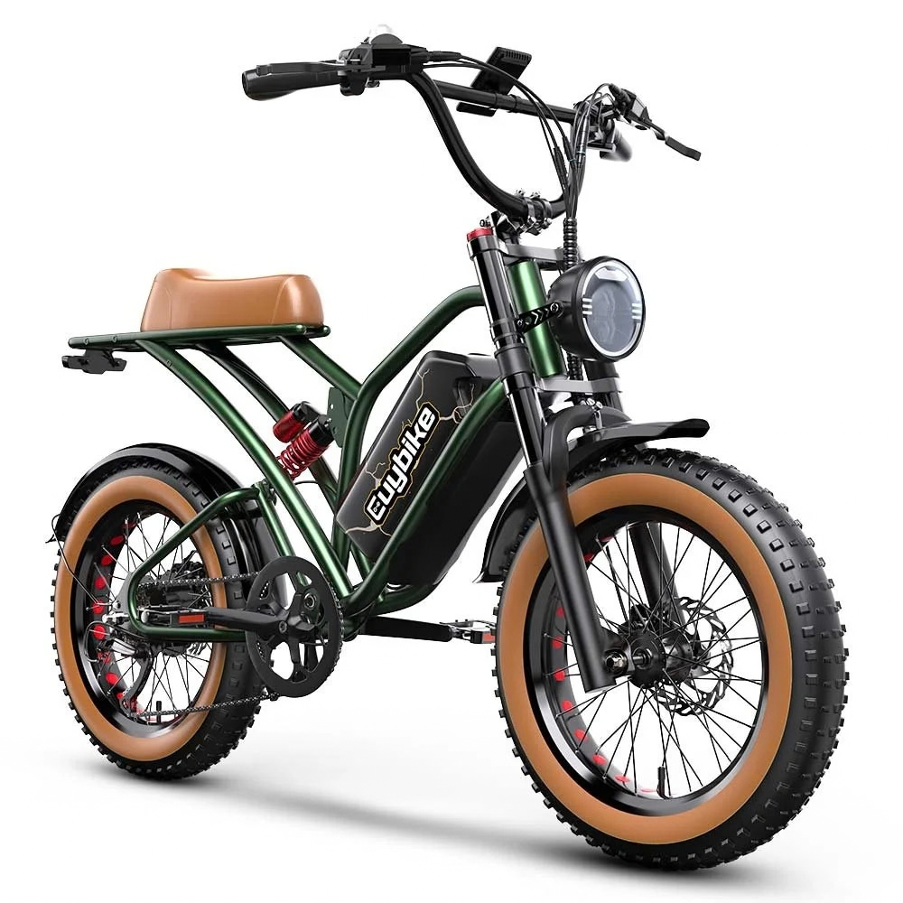 Euybike S4 Moped-Style Fat Tire Electric Bikes