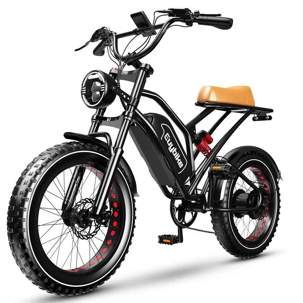 Euybike S4 Moped-Style Fat Tire Electric Bikes