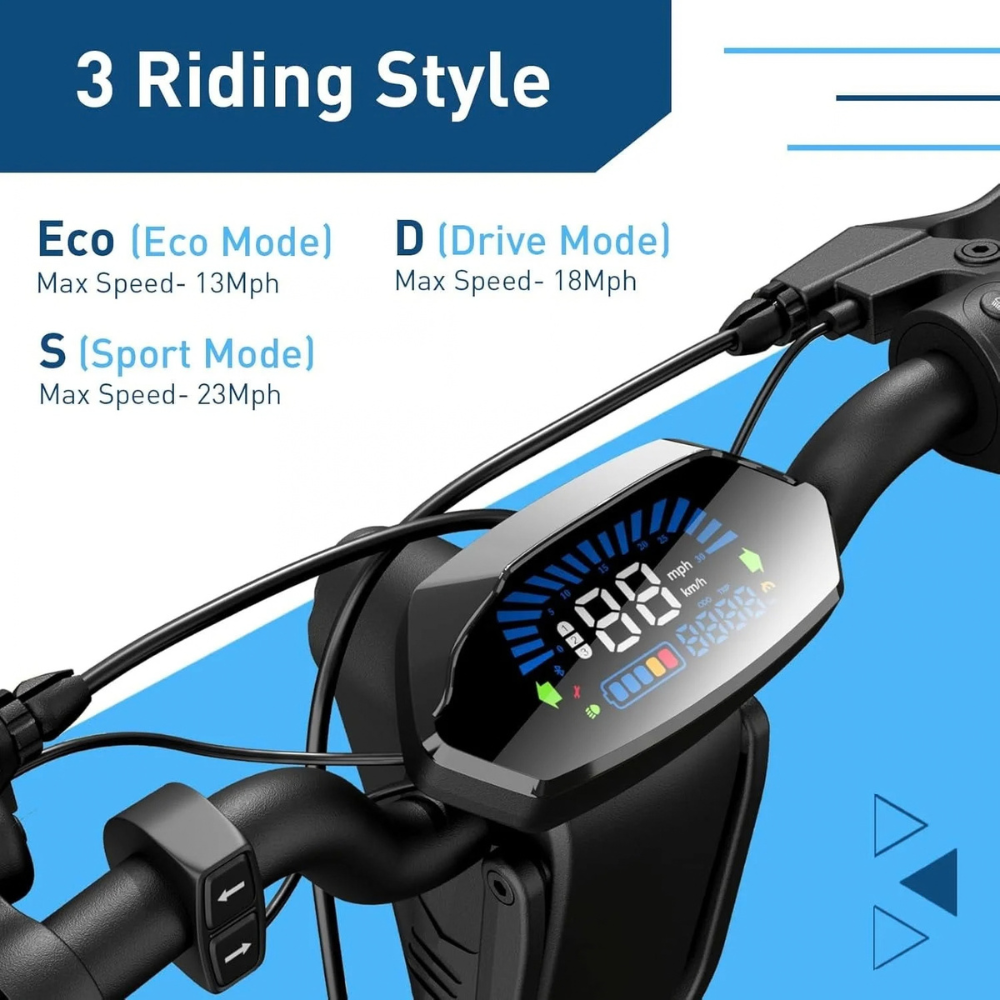 Hiboy X300 Electric Scooter, 700W Peak Motor, 12″ Pneumatic Tires, 23 Mph & 38 Miles Range, Foldings Commuter Electric Scooter for Adults