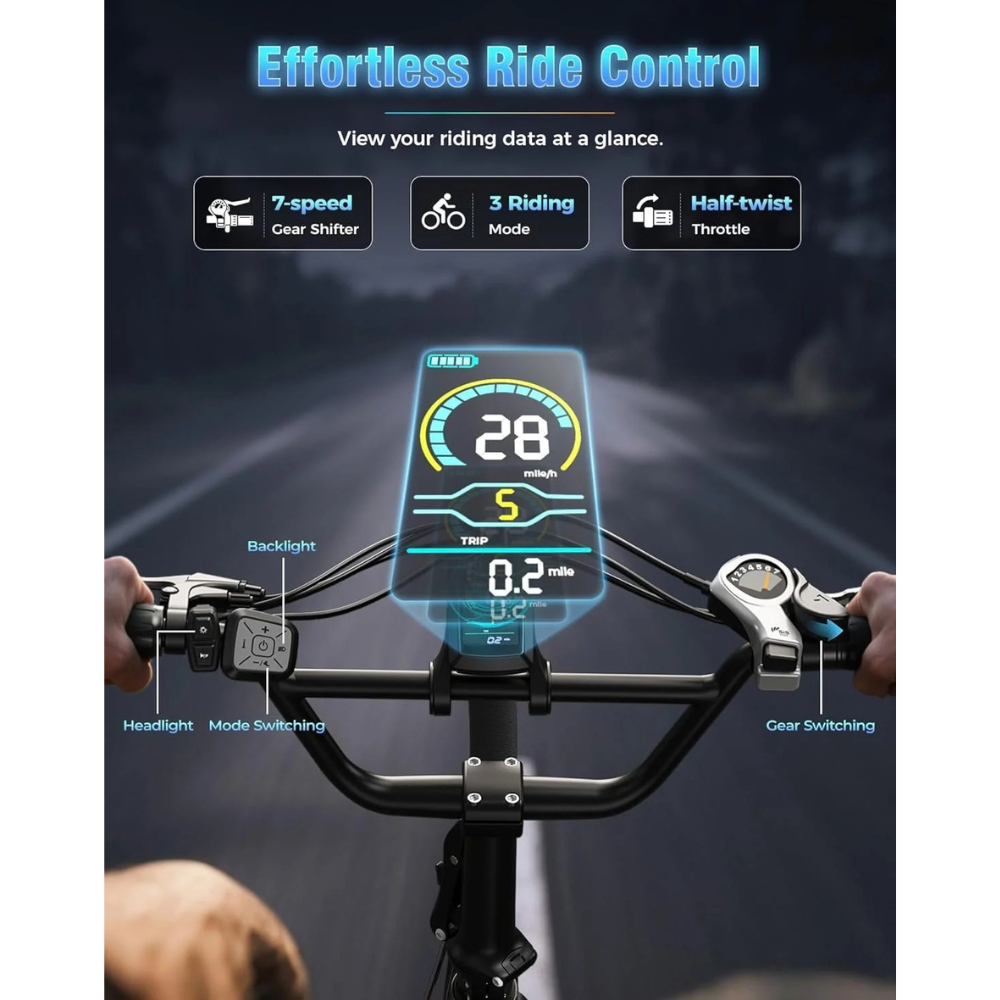 Jasion EB7 2.0 All Terrain Electric Bikes
