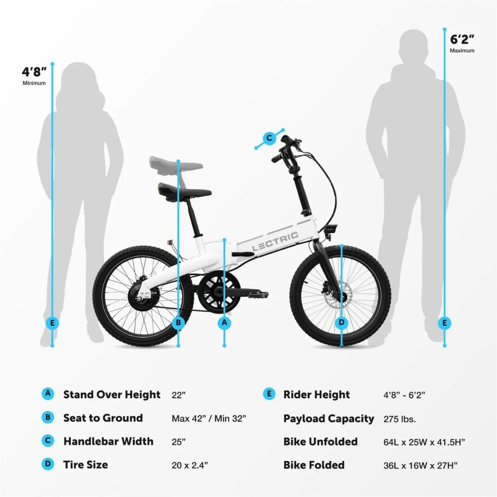Lectric XP Lite Long-Range eBike Electric Commuter Bikes