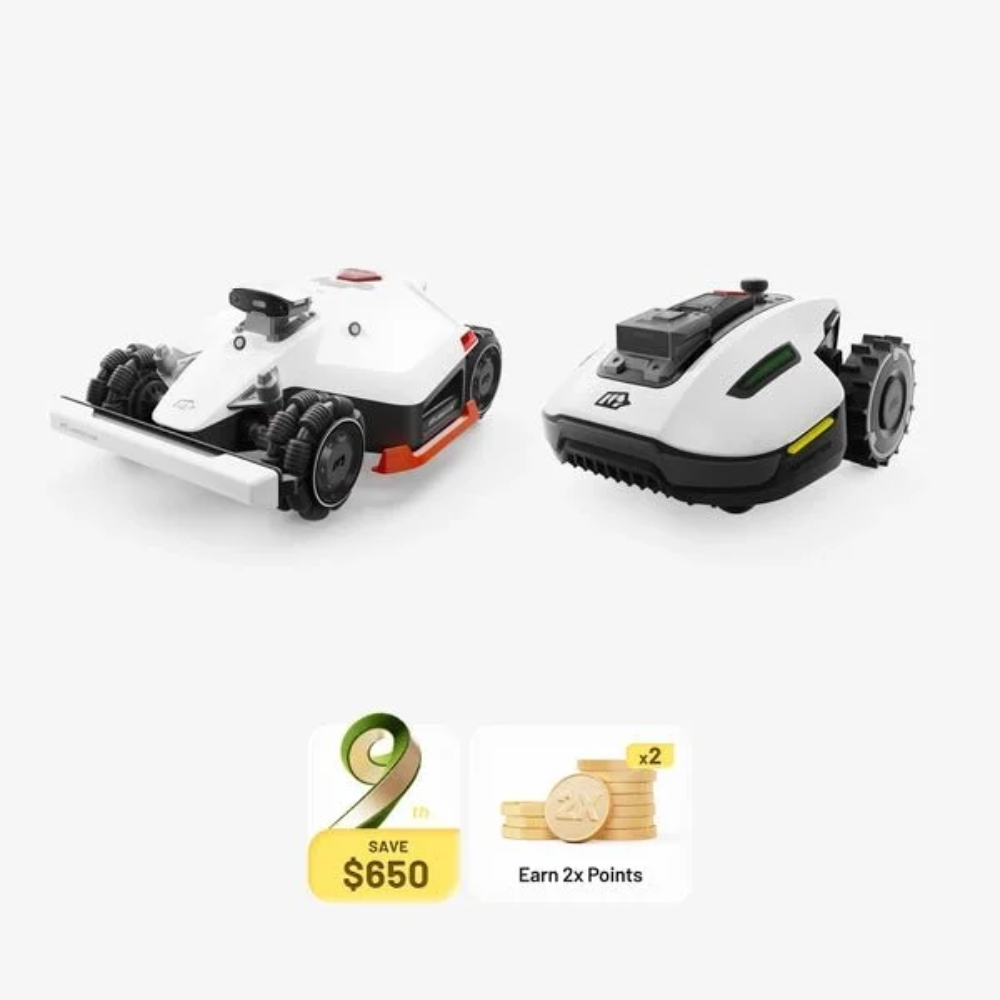 MAMMOTION LUBA 2 AWD 10000X Robot Lawn Mower. Multi-zone & No-go-zone Managements