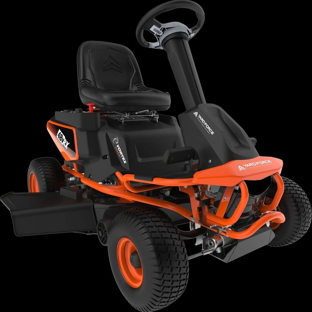 Yard Force 38″ 48V Battery-Powered Riding Lawn Mowers