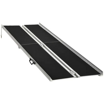 Accessibility Ramp, 10ft, Aluminum, Non-Slip, Folding Pathway for Quick Access, Steps, Doorways - product image 1