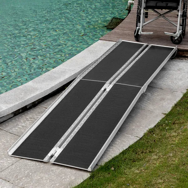 Accessibility Ramp, 10ft, Aluminum, Non-Slip, Folding Pathway for Quick Access, Steps, Doorways - product image 2
