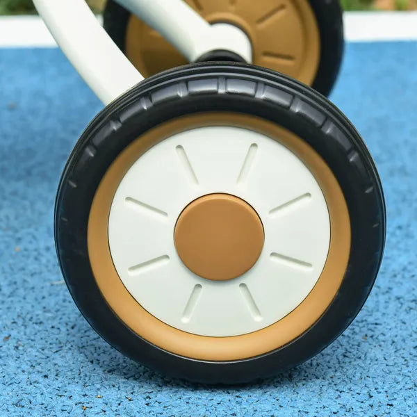 Adjustable Kids Tricycle for Toddlers 2-5 Years with Basket Bell White Comfortable Handlebar Grips - product image 9