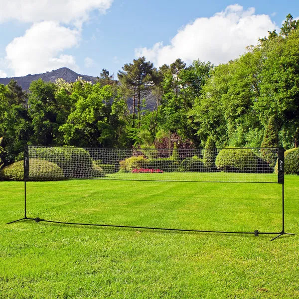 Soozier Adjustable Outdoor Game Set with Net for Badminton, Volleyball, Pickleball, Beach and Driveway Fun - product image 2