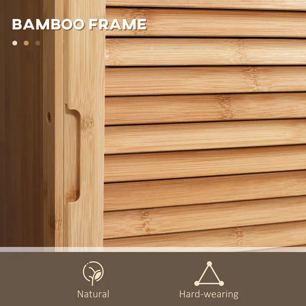 Bathroom Storage Cabinet with Drawer and Slatted Shelves - product image 5