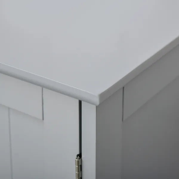 Bathroom Vanities, Bathroom Sink Cabinets with U-Shape Cut-Out and Adjustable Internal Shelf, Gray - product image 10