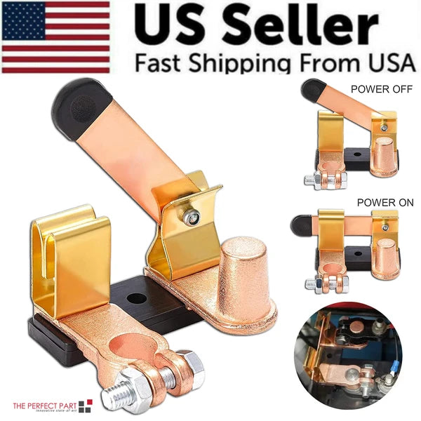 12V 24V 250A Battery Disconnect Switch for Car RV Boat and Truck