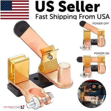 12V 24V 250A Battery Disconnect Switch for Car RV Boat and Truck