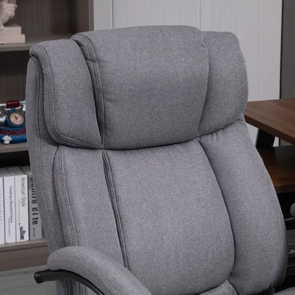 Vinsetto Big and Tall Executive Office Chair 484lbs with Wide Seat, Computer Desk Chair, Adjustable Height, Light Gray - product image 13