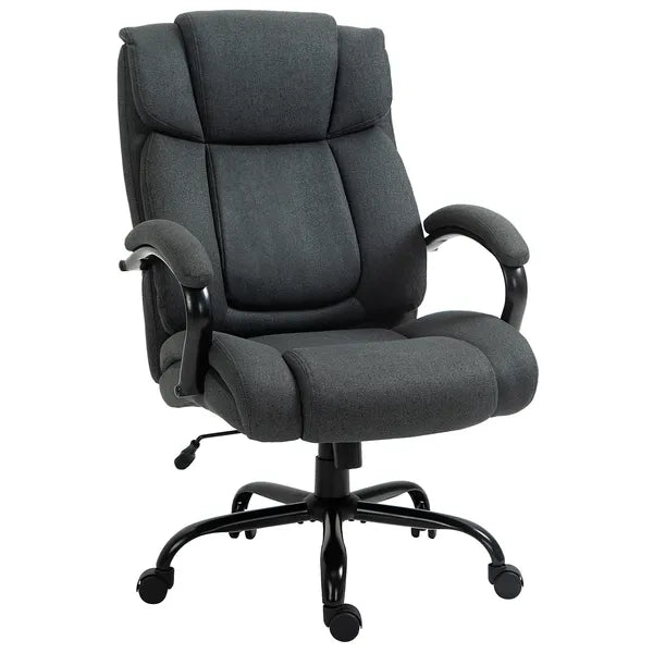 Big and Tall Office Chair with 485 lb Capacity, Adjustable Height, Charcoal Gray - product image 1