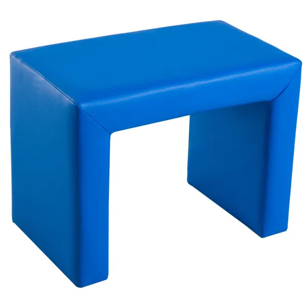 Blue 2-in-1 Kids Sofa and Table Chair Set Convertible Toddler Lounge Multifunctional Armrest Chair for Play - product image 7