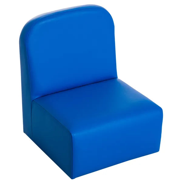 Blue 2-in-1 Kids Sofa and Table Chair Set Convertible Toddler Lounge Multifunctional Armrest Chair for Play - product image 8