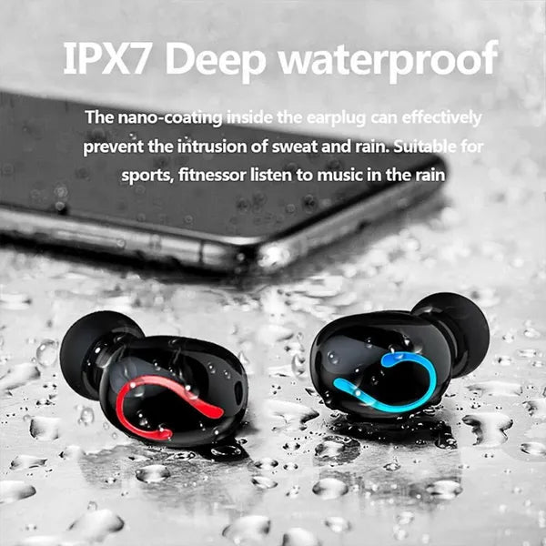 Bluetooth 5.0 TWS Wireless Earbuds with IPX7 Water Resistance - product view 4