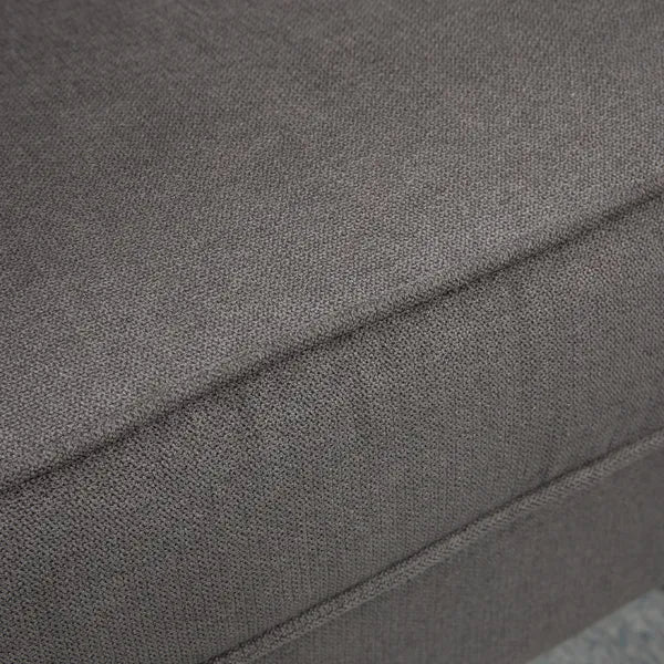 HOMCOM Button-Tufted Accent Chair Dark Gray with Round Armrests and Wood Legs for Living Room - product image 9