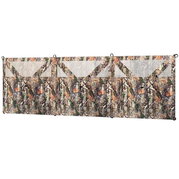 Outsunny Camping Hunting Blind, 3-Panel Blind See Through for Hunting Camping 176" x 58.3" Camouflage - product image 1