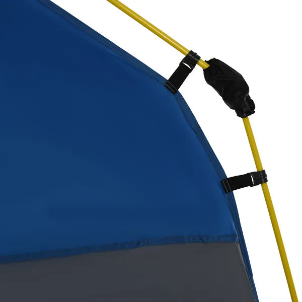 Outsunny Camping Tents 4 Person Pop Up Tent Quick Setup Automatic Hydraulic Family Travel Tent with Windows, Doors Carry Bag Included - product image 8