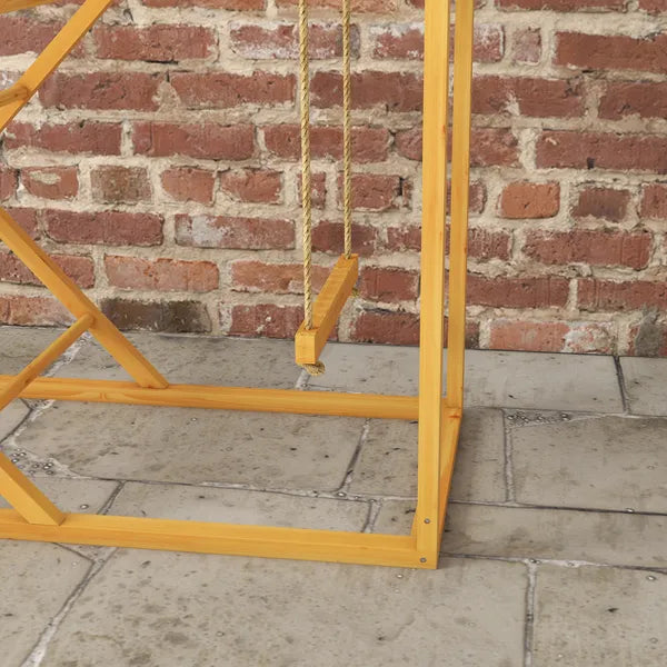 Chicken Activity Play Yellow with Chicken Perches Hen Ladder for Healthy Happy Animals Coop Toy - product image 9