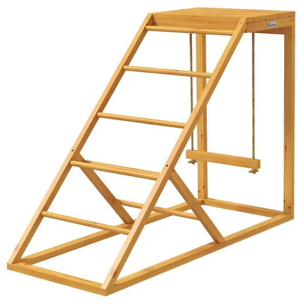 Chicken Activity Play Yellow with Chicken Perches Hen Ladder for Healthy Happy Animals Coop Toy - product image 12