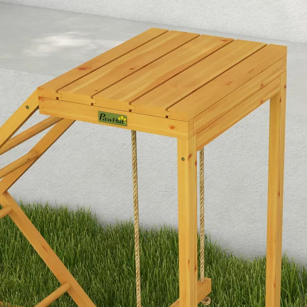 Chicken Activity Play Yellow with Chicken Perches Hen Ladder for Healthy Happy Animals Coop Toy - product image 8