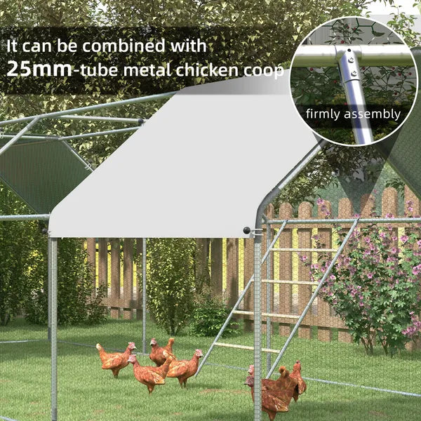 PawHut Chicken Roost Jungle Gym Roosting Bar 55 x 33.75 for Coop - product image 4