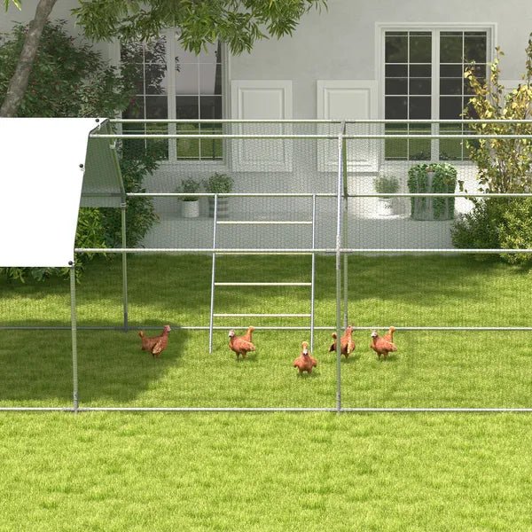 PawHut Chicken Roost Jungle Gym Roosting Bar 55 x 33.75 for Coop - product image 9