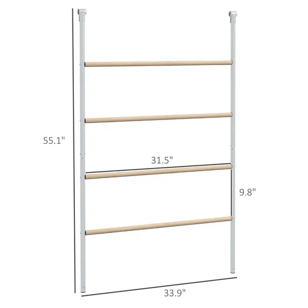 PawHut Chicken Roost Jungle Gym Roosting Bar 55 x 33.75 for Coop - product image 3