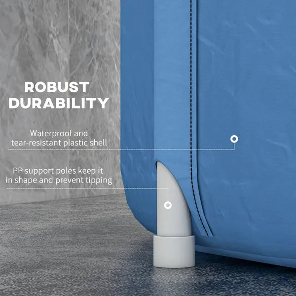 Outsunny Portable 79.25 Gallon Ice Bath Tub with Insulated Cover and Carry Bag Dark Blue - product image 5
