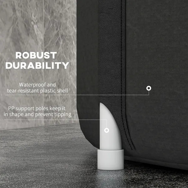 Outsunny Cold Plunge Tub, Portable Ice Bath with Thermo Lid for Athletes' Recovery, Black - product image 5