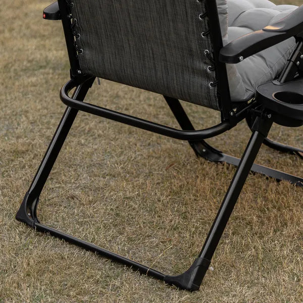 Outsunny Comfy Recline Chair with Cup Rest and Cushion for Alfresco Relaxation - product image 10